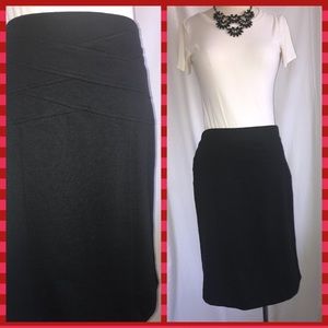 Alfani black pencil skirt